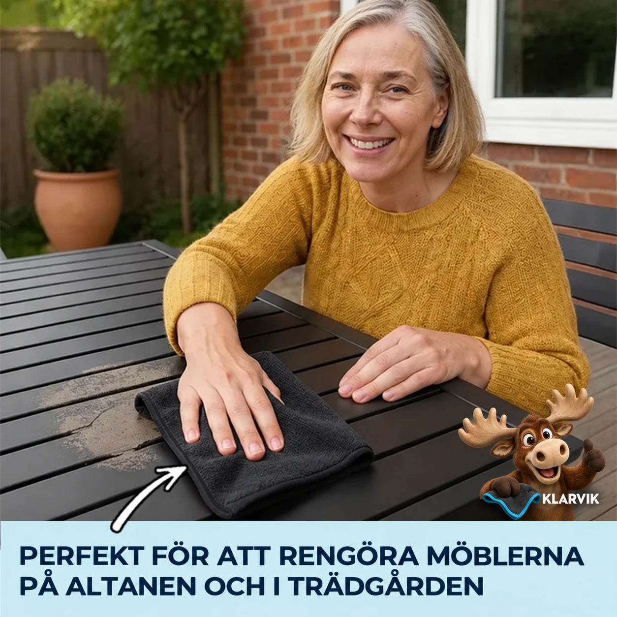 Så används rengöringsduken